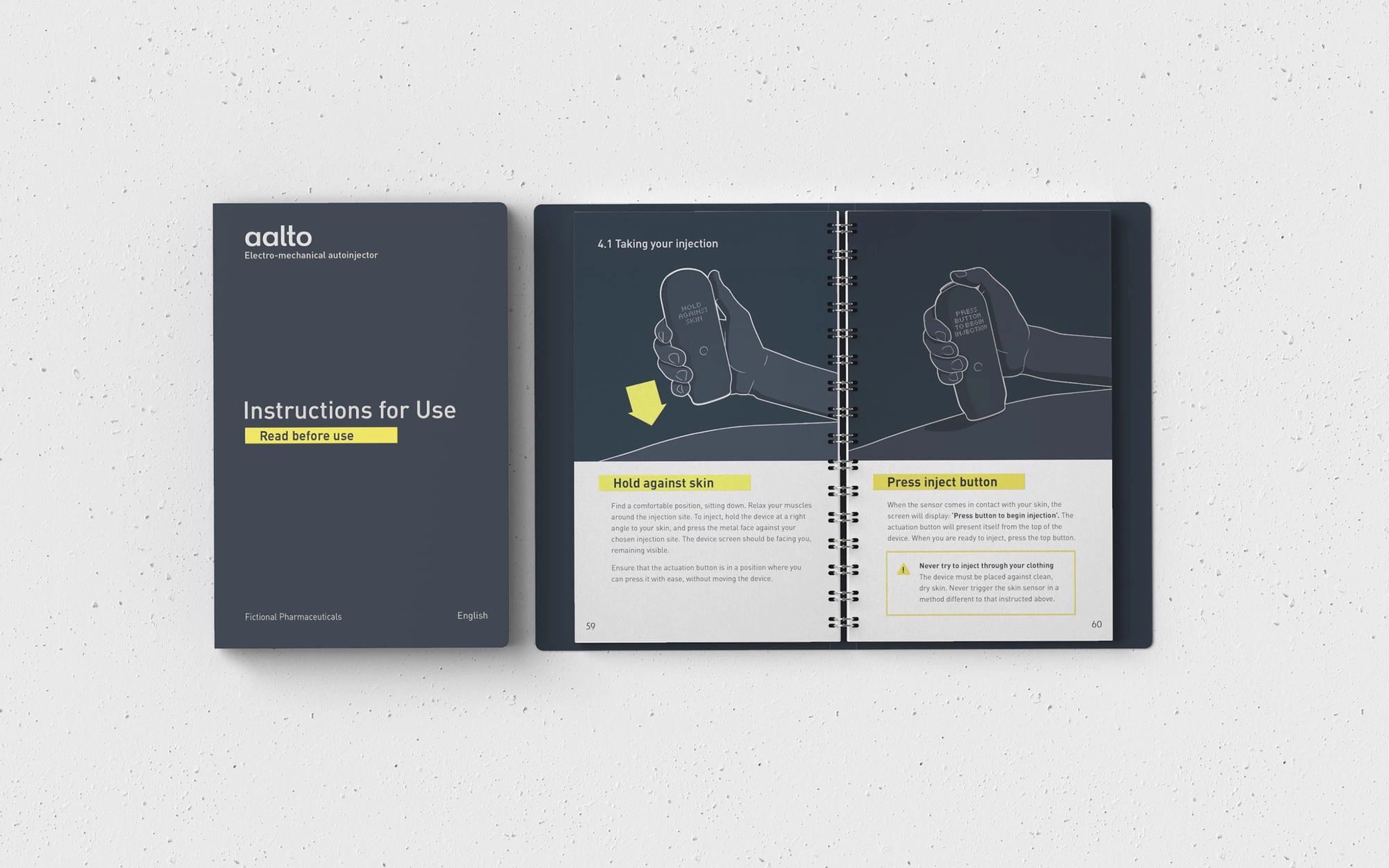 Aalto instructions for use booklet