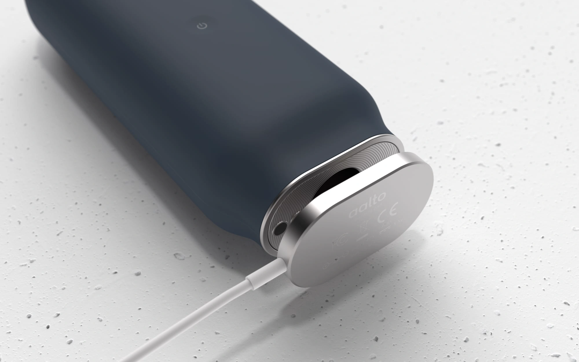 Detail of the Aalto autoinjector