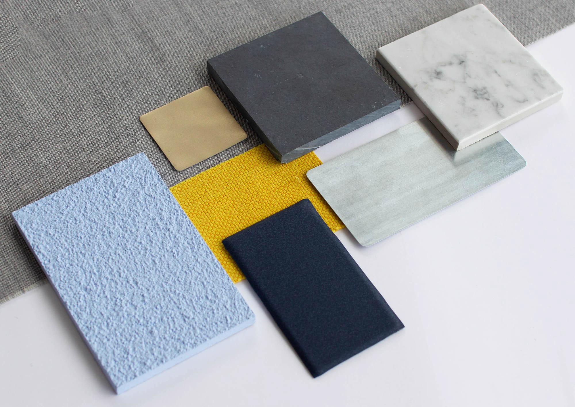 Material and colour samples