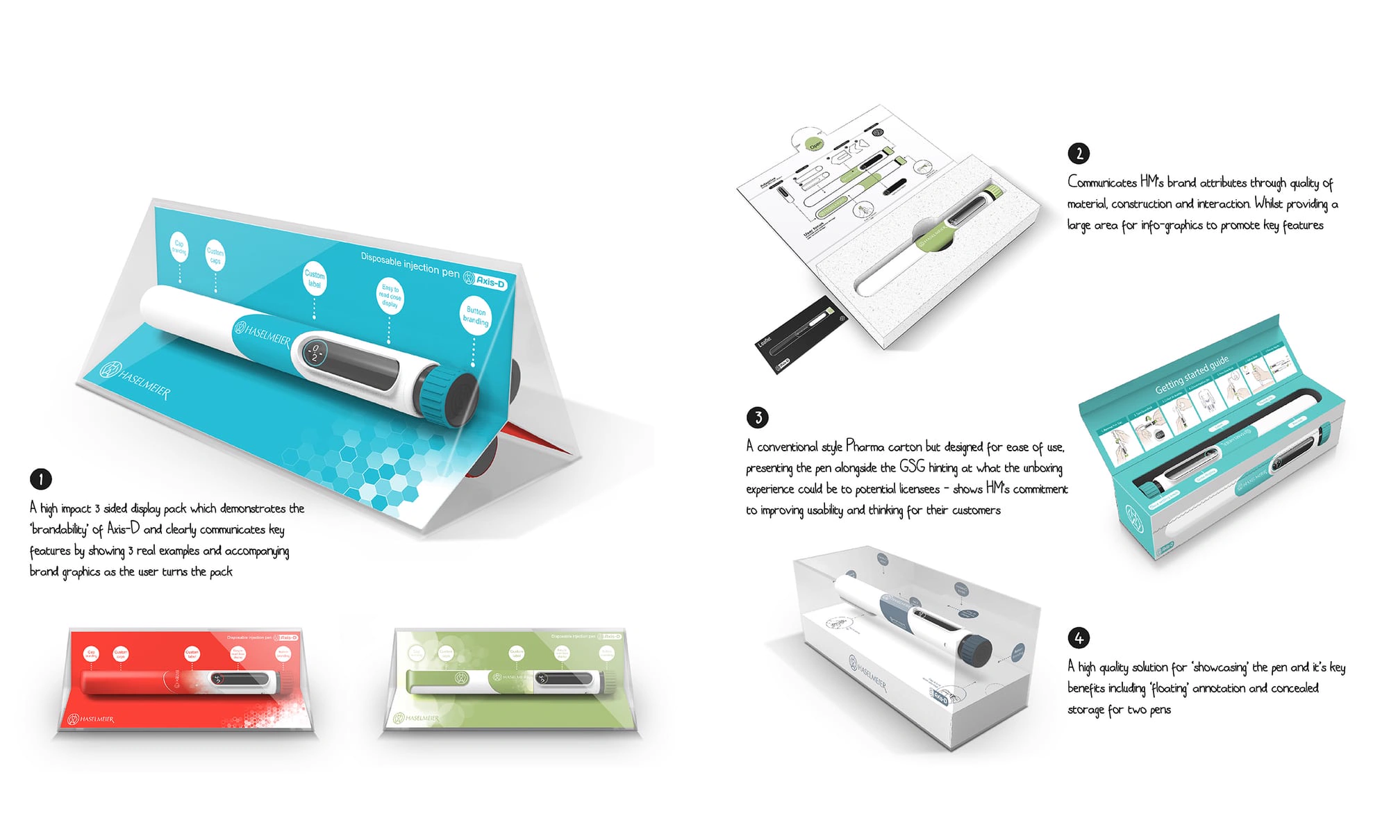 Axis-D carton concepts