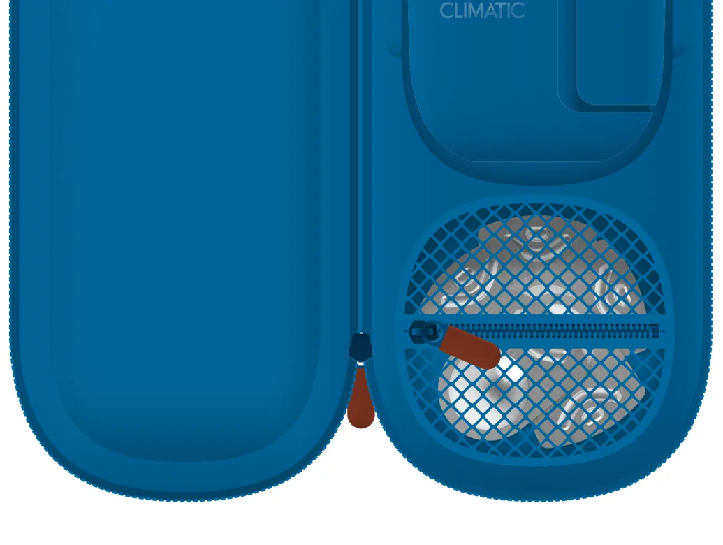 Zip closure and lining