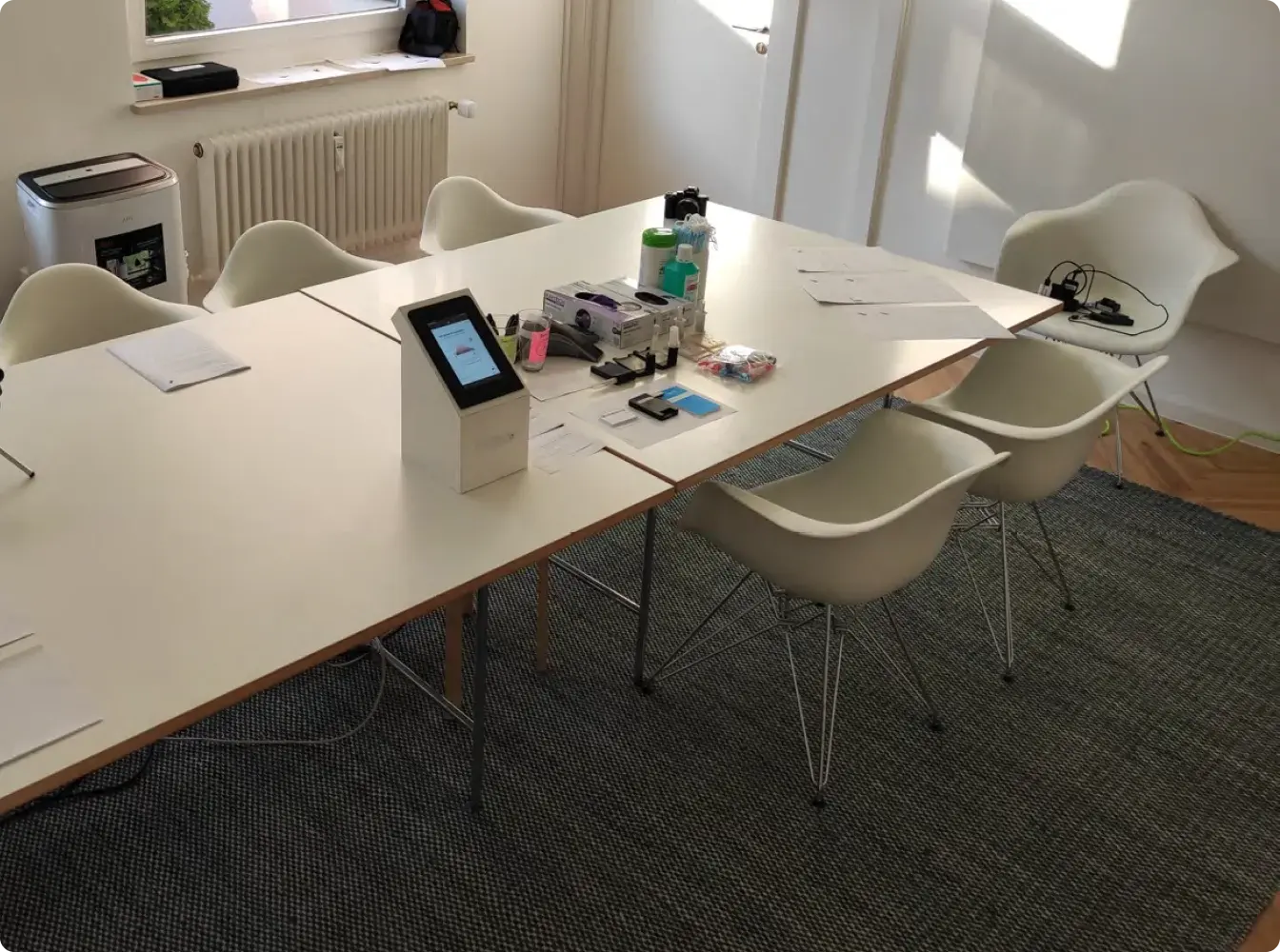 Usability study with the integrated analyser prototype