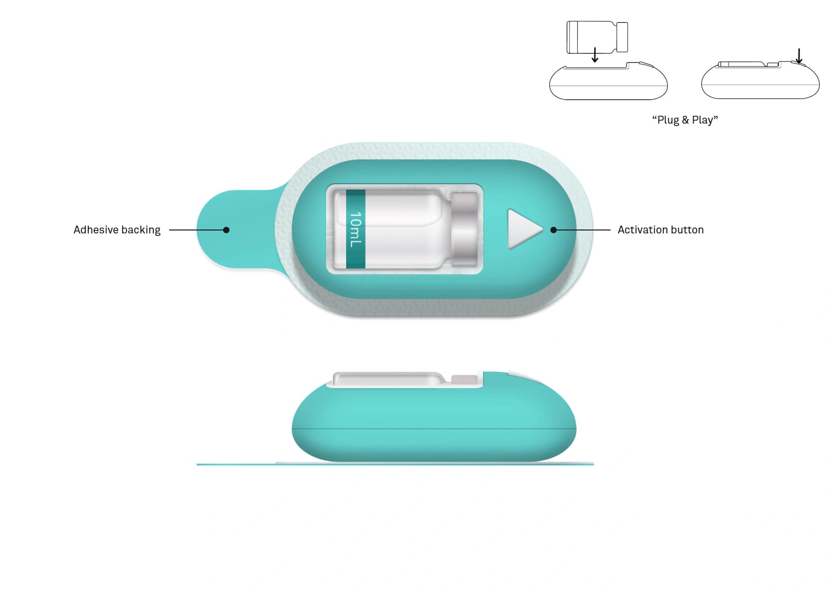 Annotated concept in teal
