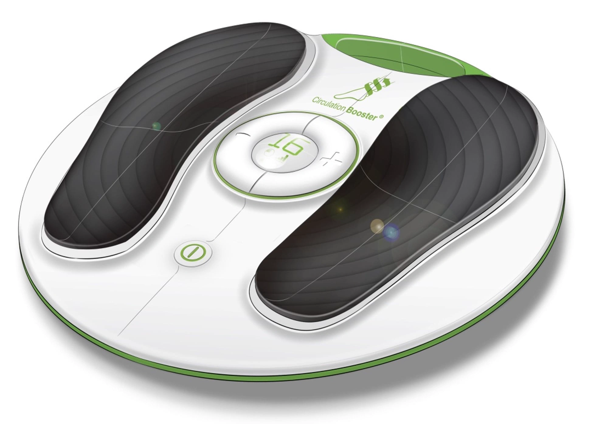 Revitive concept rendering with green accents